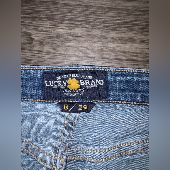 Lucky Brand Sienna Slim Boyfriend Jeans Size 8 / 29 - Picture 6 of 8